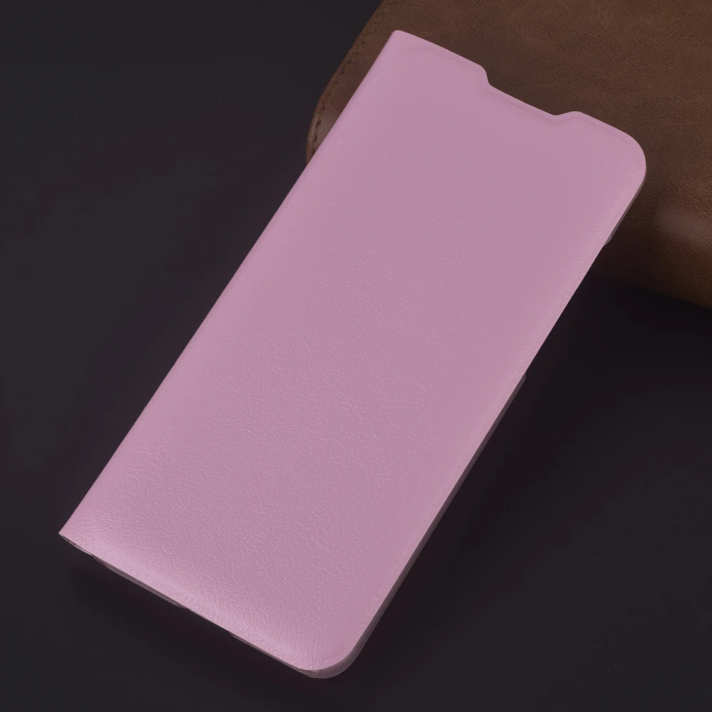 Розовый Роскошный кожаный флип-чехол для Vivo V17 Neo Y7S Y 7S противоударный чехол-кошелек для Vivo Y12 Y15 Y17 Y 12 15 17 чехол для телефона s - Цвет: Розовый