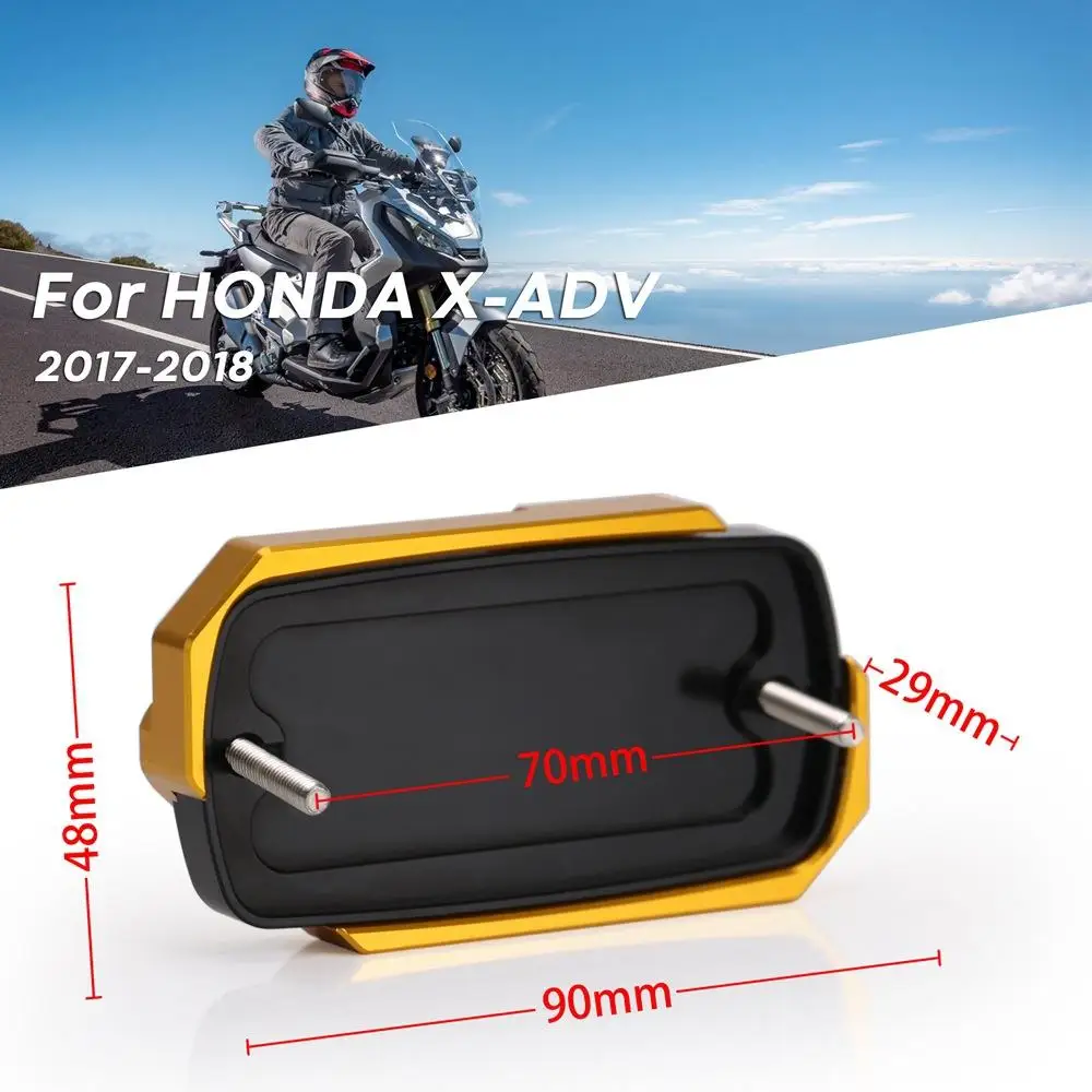 

Motorcycle Modification Parts Oil Cap Front Brake Master Cylinder Fluid Reservoir Coverfor for Honda X-adv Xadv 2017 2018