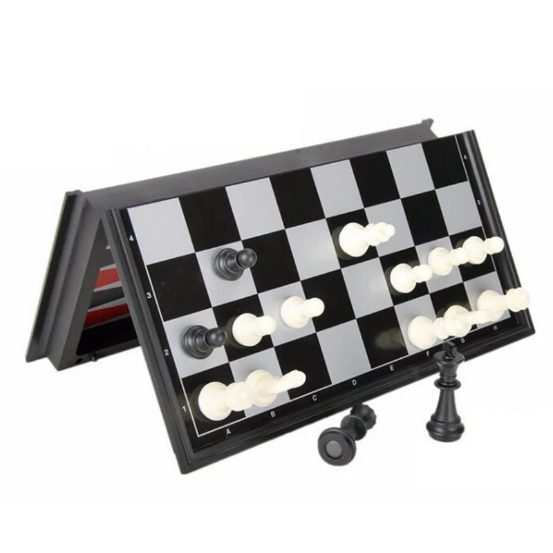 3 в 1 шахматы и шашки нарды набор для путешествий пластиковые игра netic штук