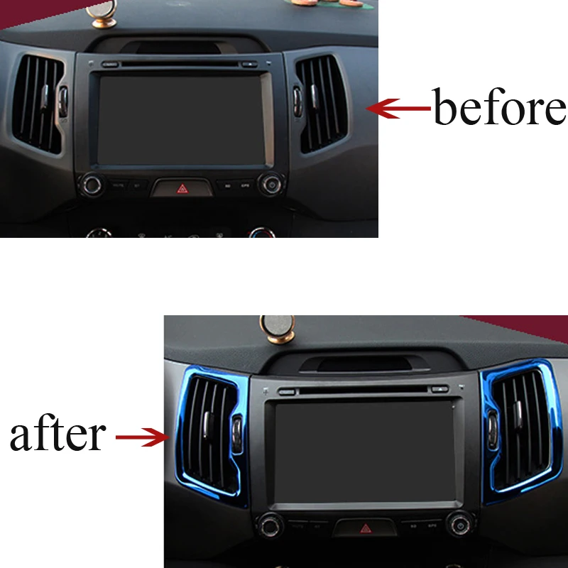 Кондиционер автомобиля вентиляционное отверстие выход крышка отделка украшения