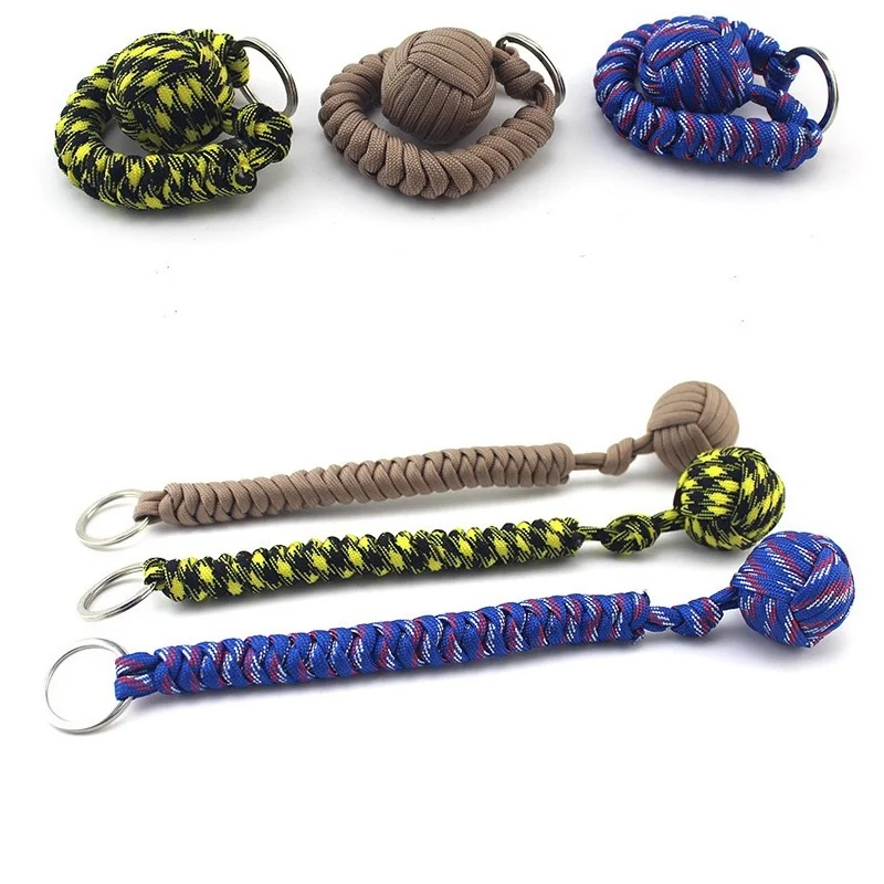 Наружная защита безопасности черная обезьянка кулак стальной шар для девочек