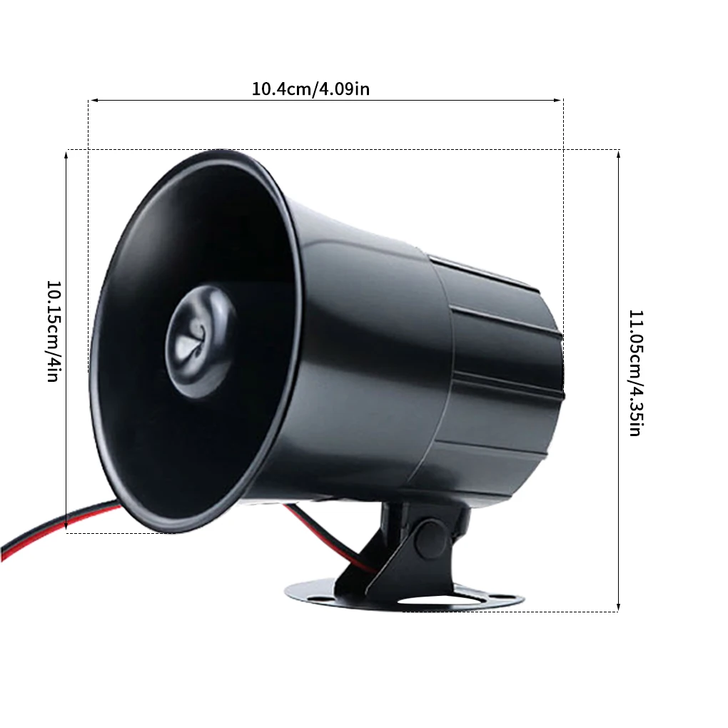 

Universal Motorcycle Electric Horn Kit 12V 36V 48V 60V 72V 1.5A 110db Waterproof Loud Horn Speaker Scooter Moped Dirt eBik