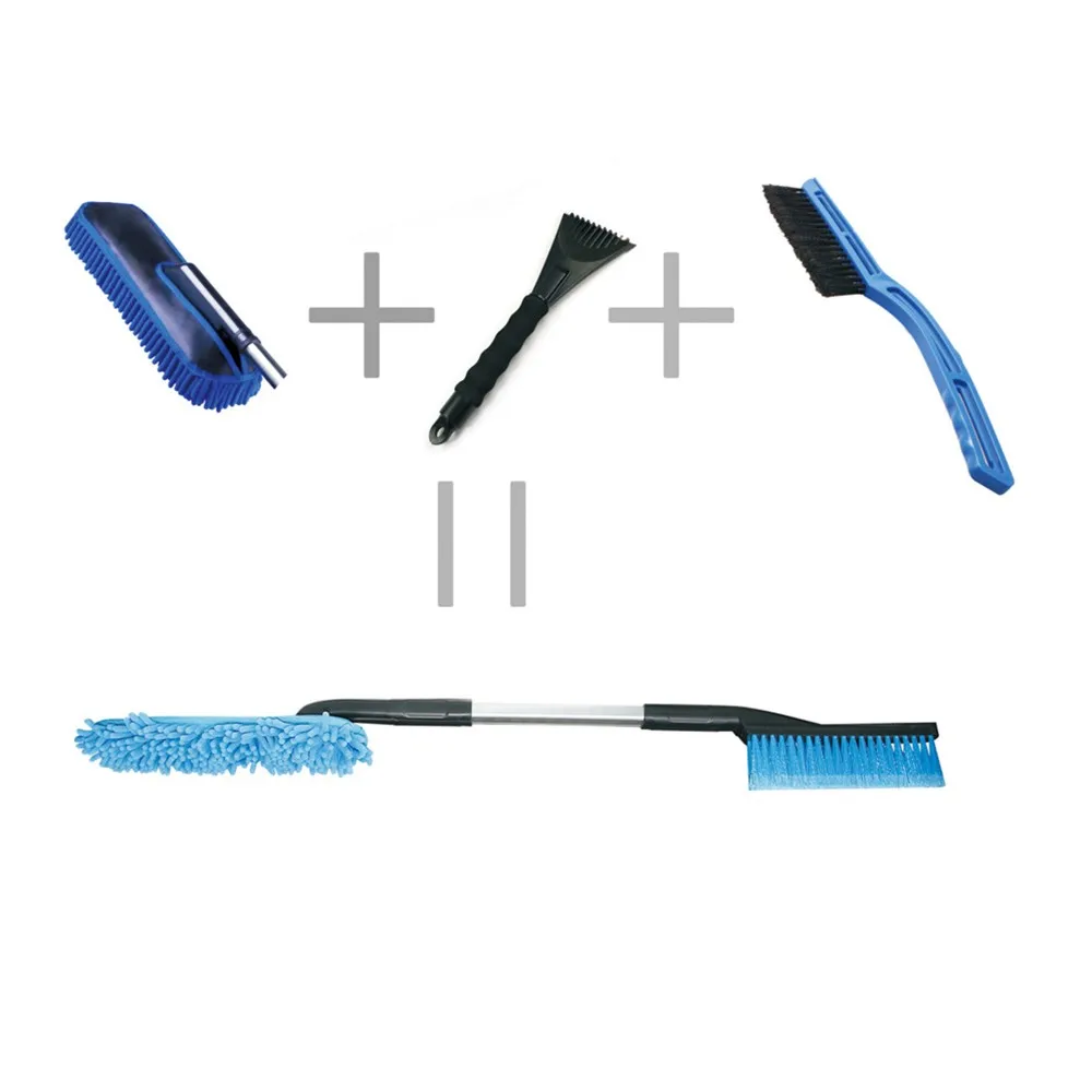 Франшиза три в одном Съемная автомобильная лопата для уборки снега обновление не