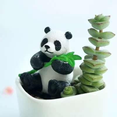 A Китайские панды милые магниты для холодильников креативный 3D каучуковый холодильник магнитный сувенир для декора холодильника или рекламные подарки - Цвет: A