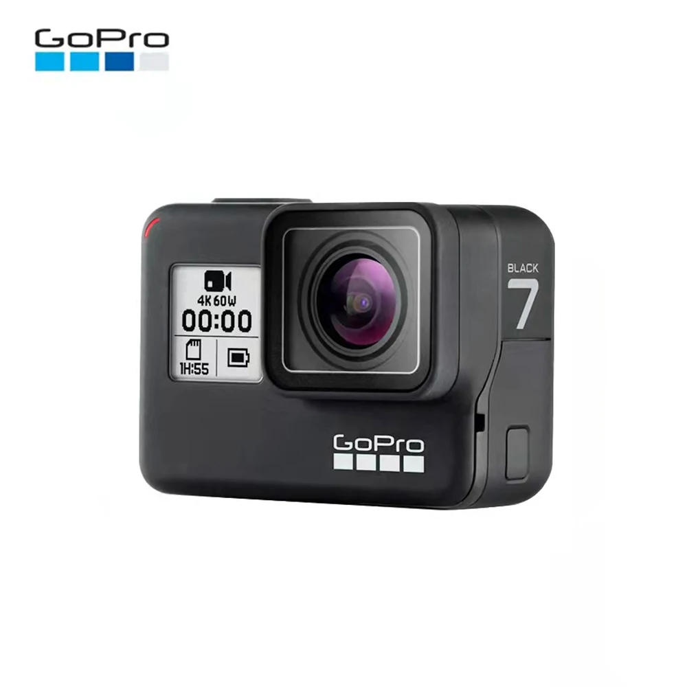 Original GoPro Hero 7 Black Special Bundle Action Camera Go Pro Hero7 Sport Cam 4K 60fps 1080P 240fps 12MP Photo Live Streaming |