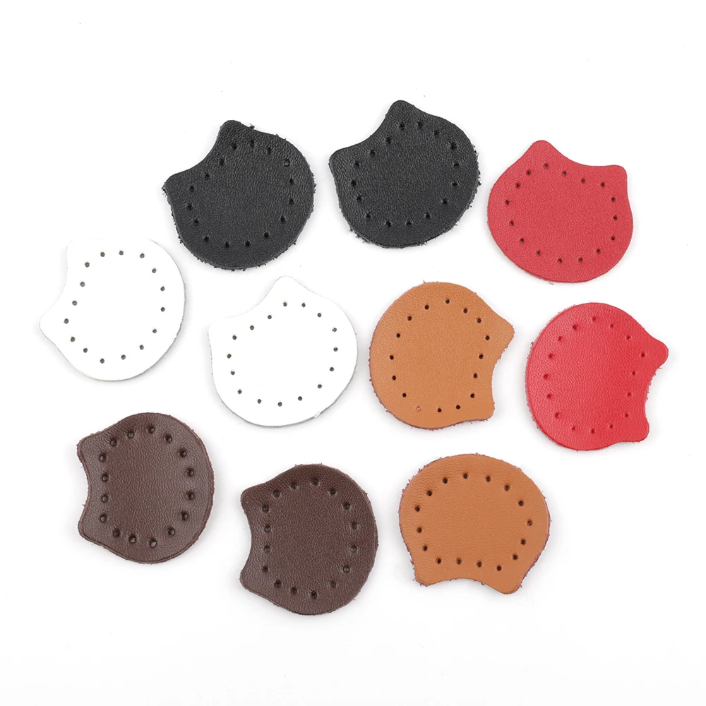 

5pcs Handmade Genuine Leather Labels Cardigan Clothes Bag Handbag Sewing Bear Clothes Jeans Label Bags Shoes DIY Sewing Supplies