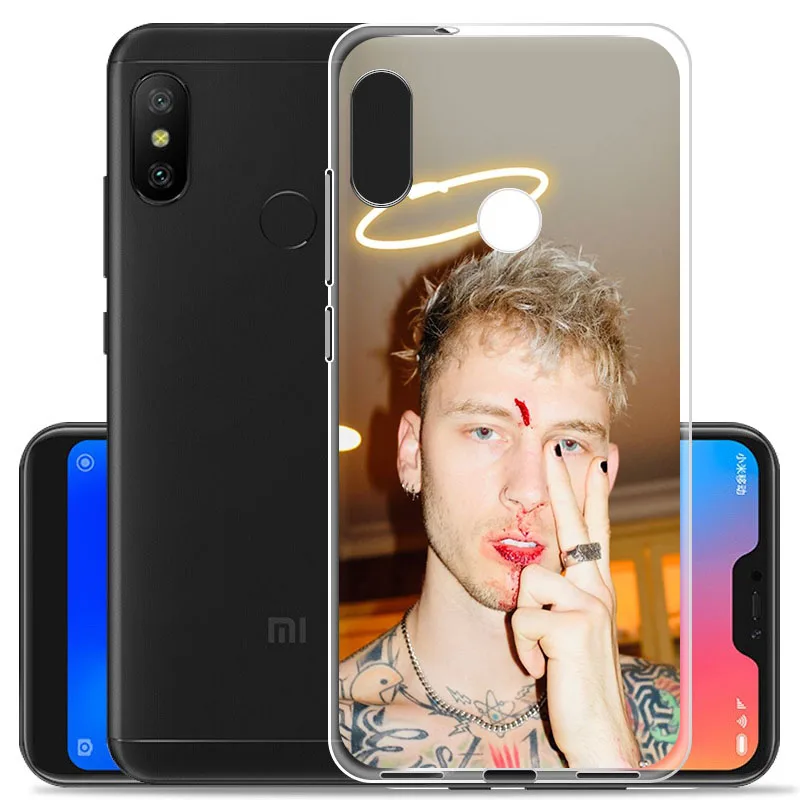 Силиконовый чехол MGK для Xiaomi Mi Note10 CC9 8 se CC9e A3 F1 X2 Redmi 10X 7a 8a 6a Note 8T 7 6 Pro | Мобильные