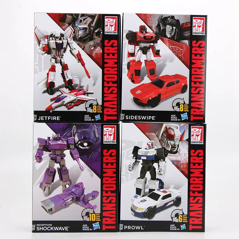 

Transformation Car Robot Toys Transformers Generations War for Cybertron Commander Army Jetfire prowl sideswipe shockwave figure