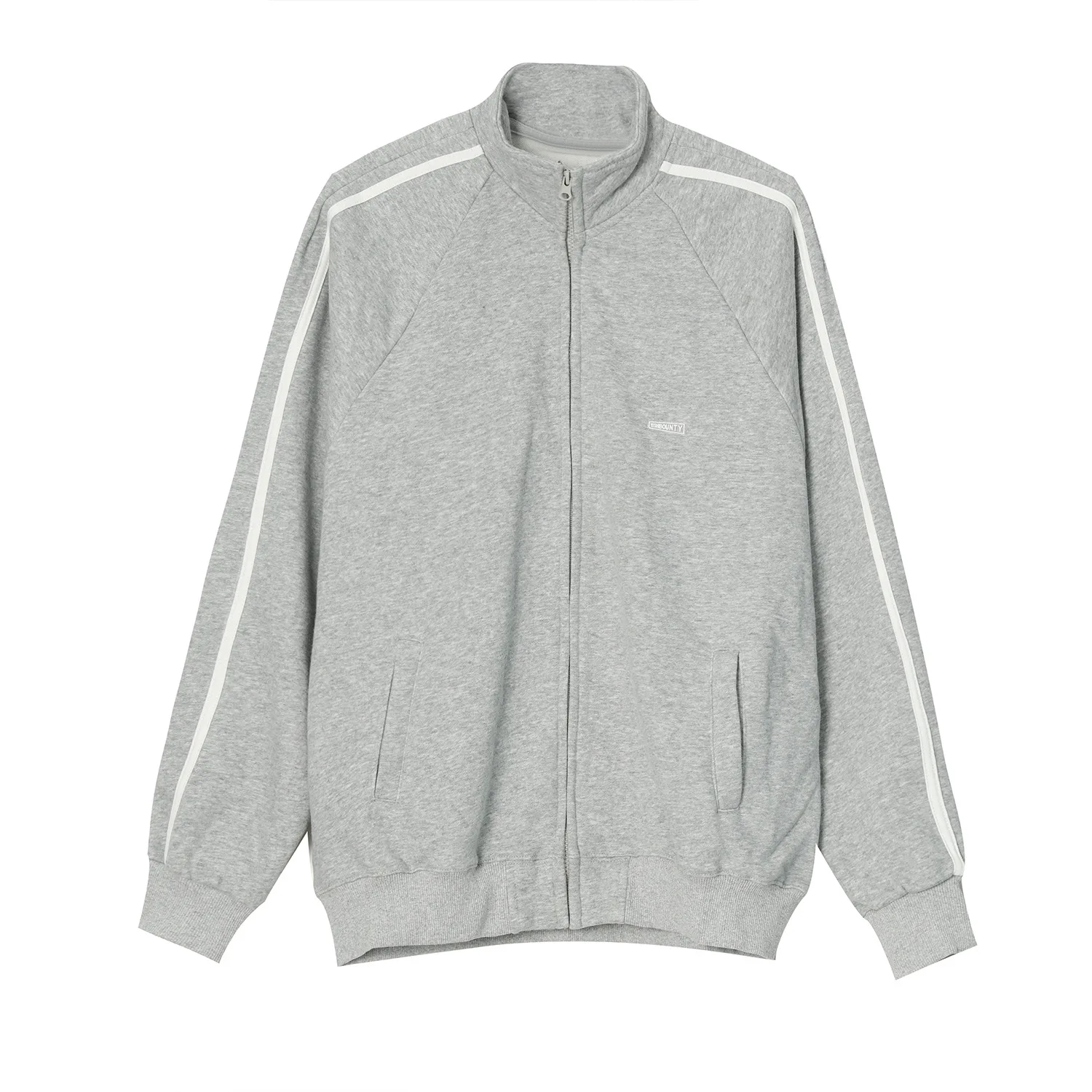 

Zone | autumn and winter new Korean loose stripe cardigan versatile Plush casual suit for men