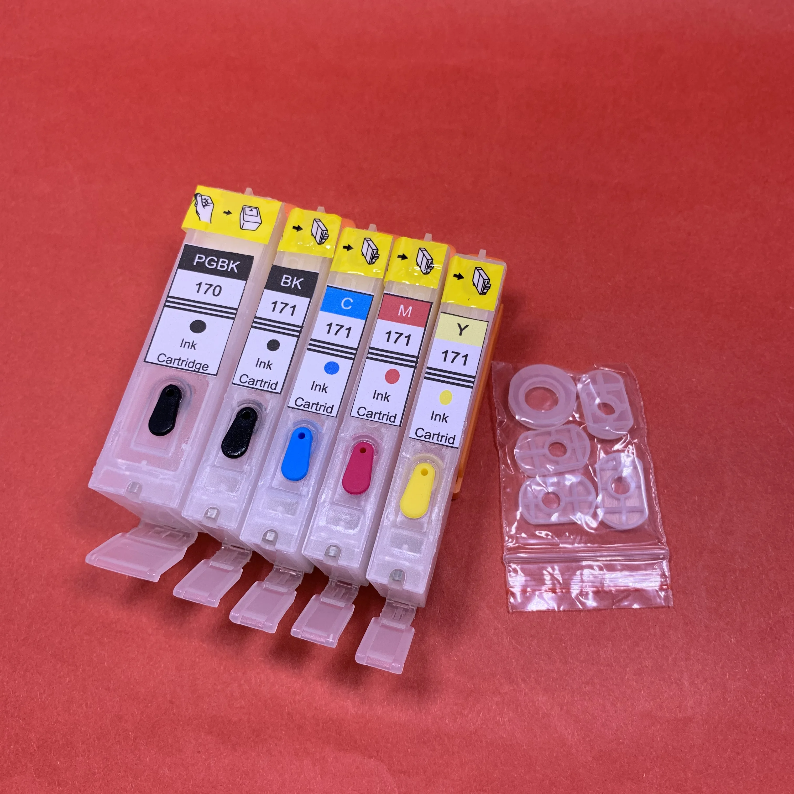 5 шт. картриджи для принтера Canon PIXMA MG5710 MG6810 TS5010|ink cartridge|refillable ink cartridgesrefillable cartridges |