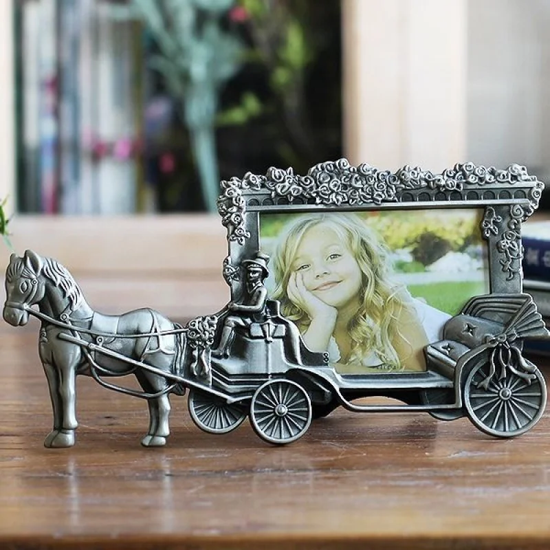 Фоторамки ElimElim винтажные фоторамки с белой лошадью|mini photo frames|picture frame whitepicture |