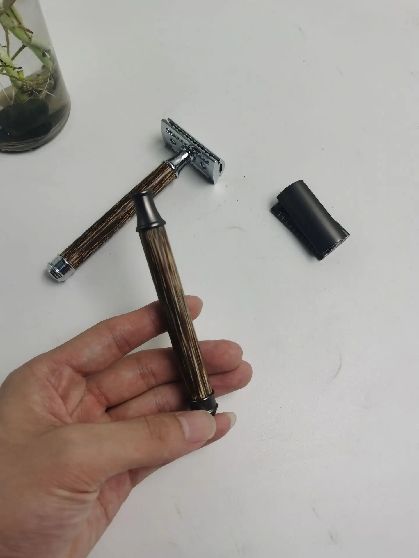 Мужская бритвенная ручка lemonski деревянная Высококачественная бамбуковая