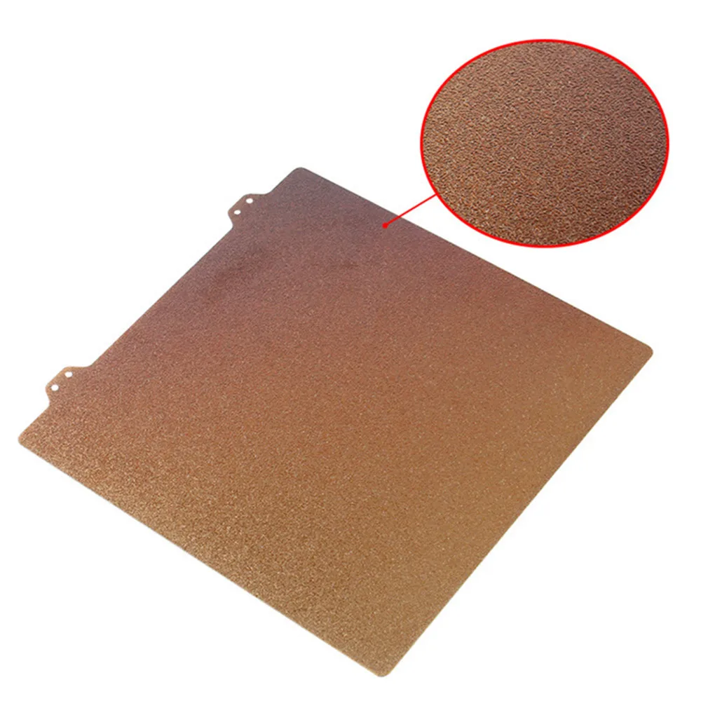 Детали для 3D-принтера двухсторонний текстурированный стальной лист PEI Spring 220 мм