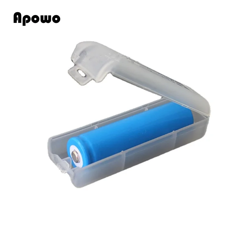 

10Pcs Plastic 1x18650 Battery Box Organizer 18350 Battery Case Holder 17670 16340 Battery Storage Boxes