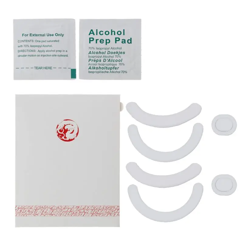 

2 Sets/pack Tiger Gaming Mouse Feet Mouse Skate For Logitech G403 G603 G703 Gaming Mouse White Mouse Glides Curve Edge