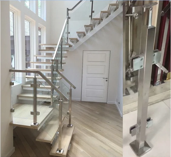 Бесплатная доставка 304 # атласная отделка детали для лестницы с плоской