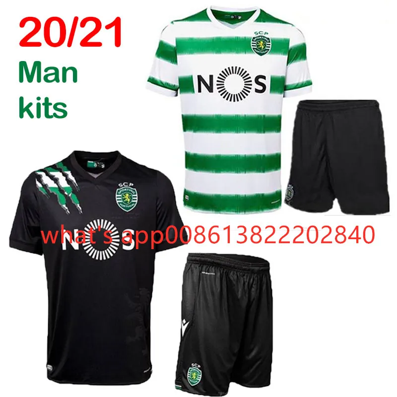 

020 2021 alta calidad Sporting Lisboa camiseta de los hombres de la moda ropa de sparting Lisboa T camisa Camiseta de futbol