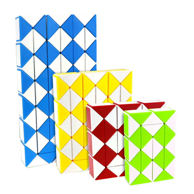 Куб Yongjun линейка Магическая змея Волшебная змейка головоломка 96 Скорость