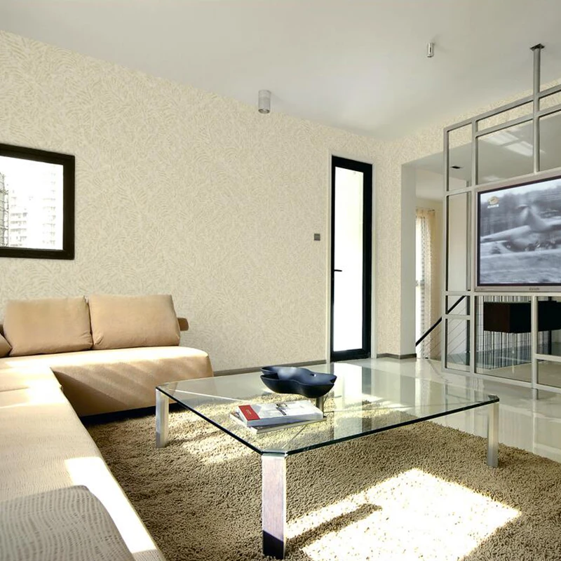 Современные одноцветные водонепроницаемые 3D бесшовные настенные тканевые