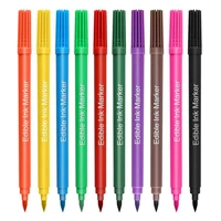 food coloring marker edible hook line drawing pens food drawer color pencils markers cake biscuit cookie painting decor tools