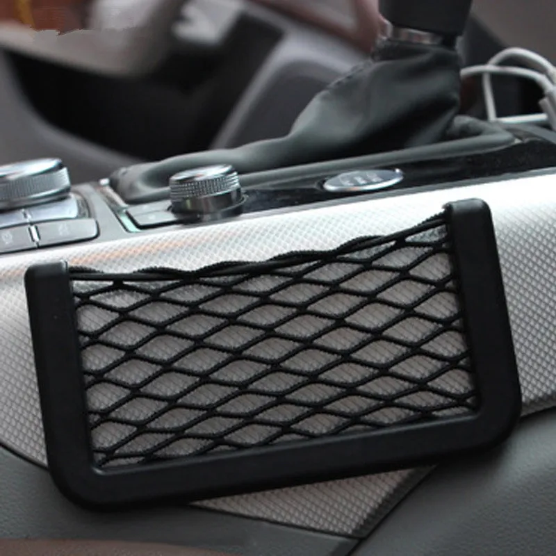 Car storage bag elastic flexible mesh organizer for Toyota Camry Corolla RAV4 Yaris Highlander/Land Cruiser/PRADO Vios Vitz | Автомобили и