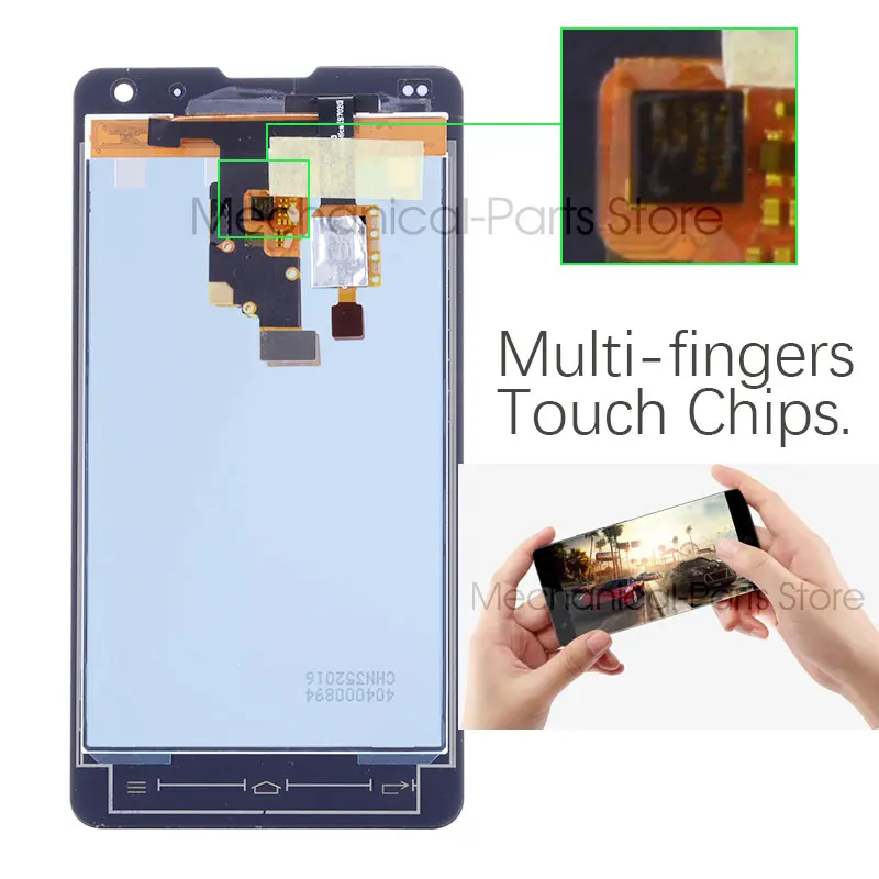 Дисплей для LG Optimus G E975 LCD LS970 F180 E971 E973 в сборе с тачскрином на рамке Оригинал
