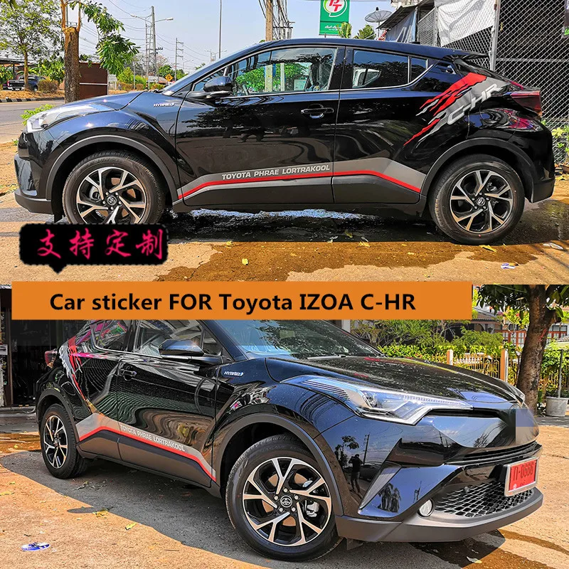 Car Sticker FOR Toyota IZOA C-HR Body Decoration Personalized Exterior Door Sticker