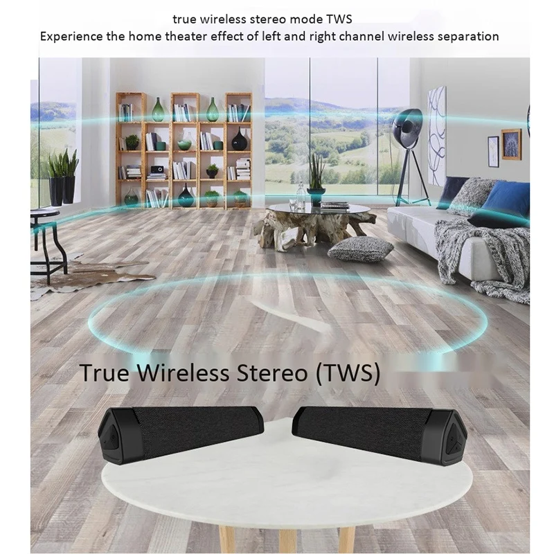 Bluetooth динамик домашний портативный мобильный компьютер беспроводной сабвуфер 3D объемный звук|Портативные