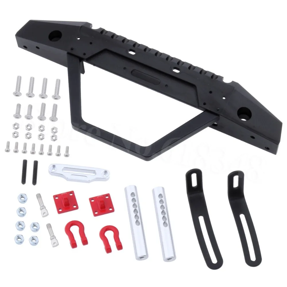 Металлический передний бампер с d образным кольцом буксирные скобы для осевого