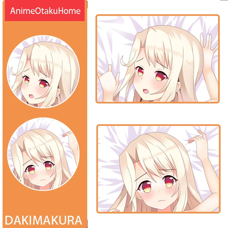

Наволочка для подушки с рисунком аниме Fate/kaleid, иллясвиль фон Айнцберн, привлекательная милая девушка, наволочка для обнимания тела, наволочка для постельного белья, дакимакура