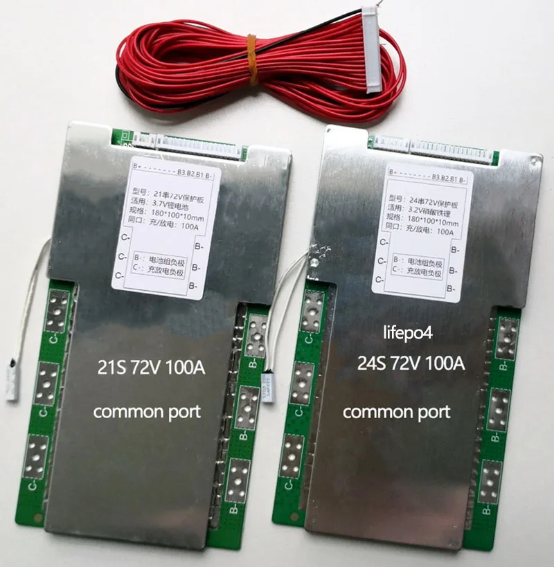 Фара для электровелосипеда в фотоаппаратов моментальной печати 7S 24V 10S 36V 13S 48V 16S 17S 64V 21С 72V литиевая Батарея Защитная панель для литий-ионная литий-полимерный литий-ионный PCM BMS пакеты 15A 30A 50A 60A