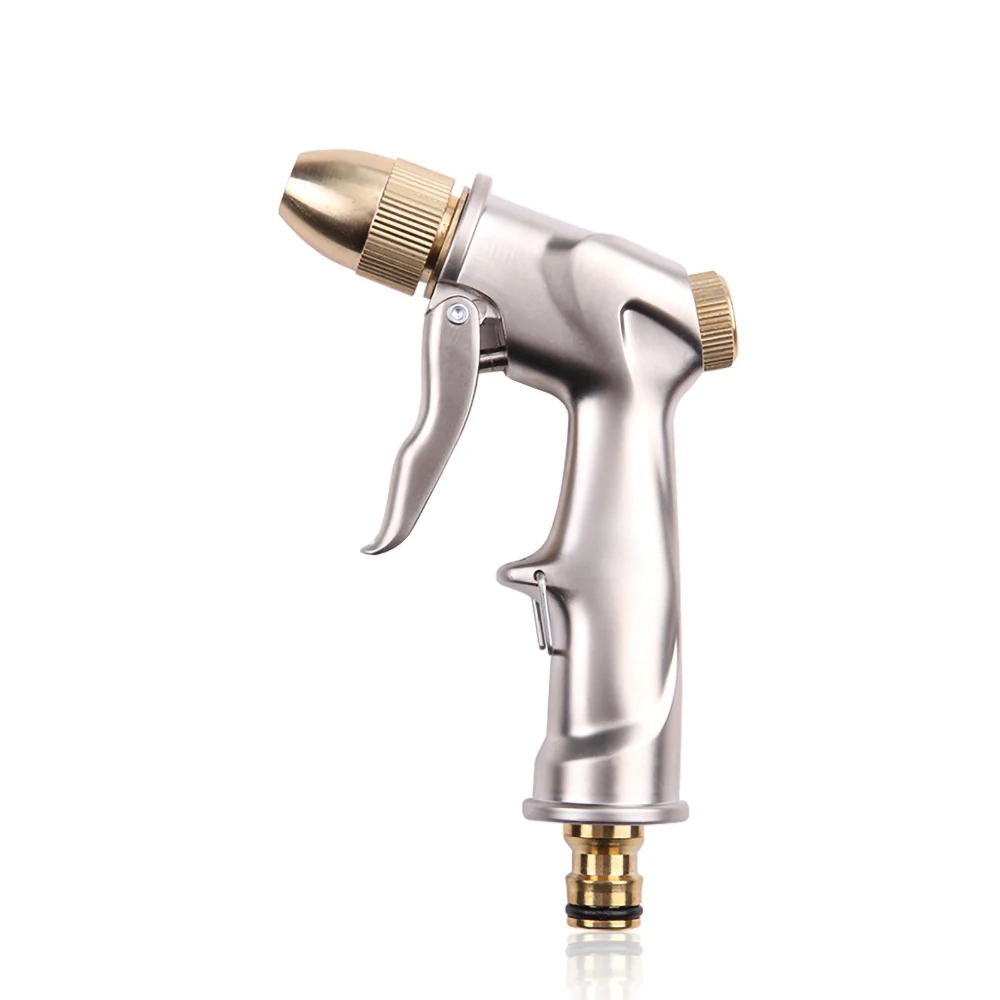 Сверхмощная Металлическая Насадка На садовый шланг Пистолетная рукоятка