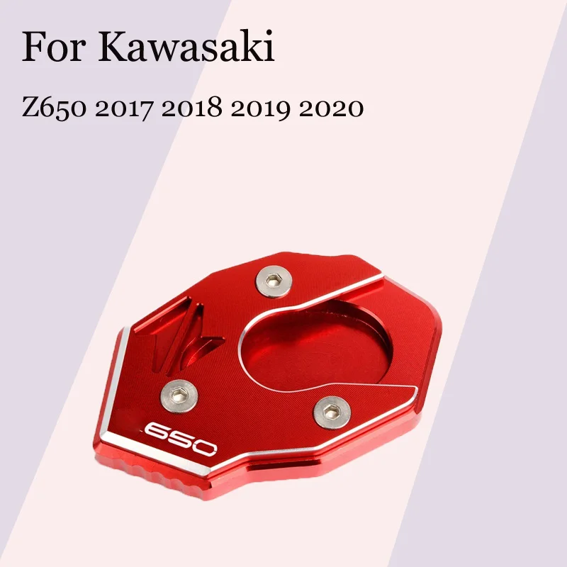 

For Kawasaki Z650 2017 2018 2019 2020 Years Refitting CNC Foot Support Enlarged Seat and Side Support Foot Pad Accessories