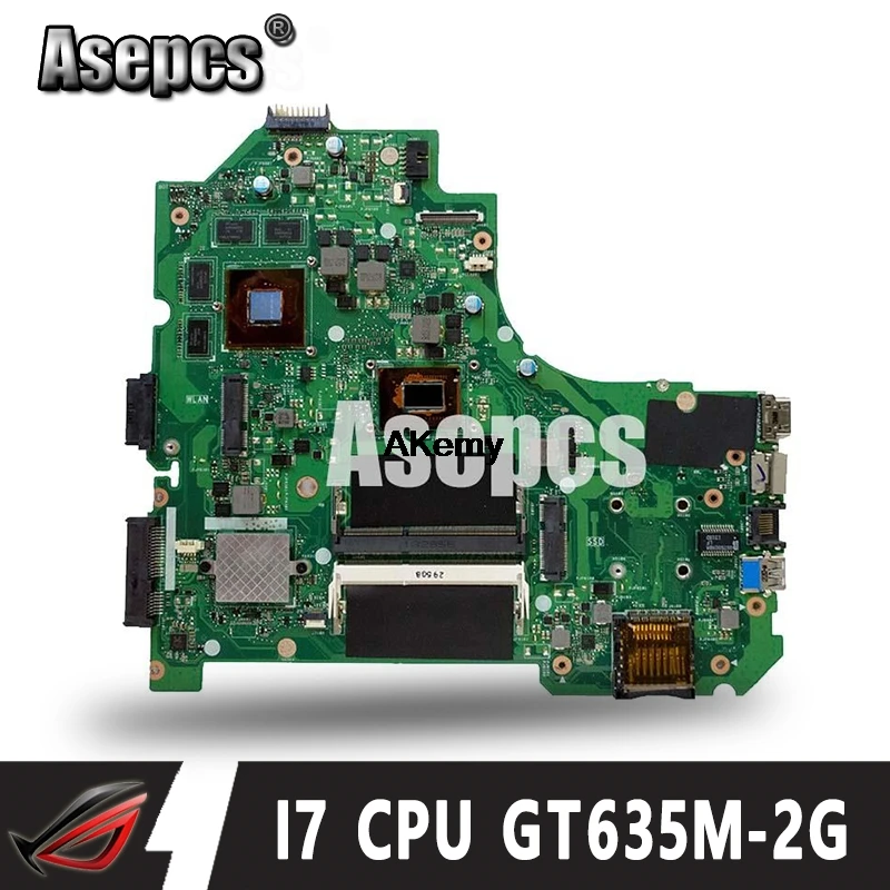 Asepcs K56CM материнская плата для ноутбука For Asus K56CB K56C S550CM S550C тест оригинальная I7 CPU