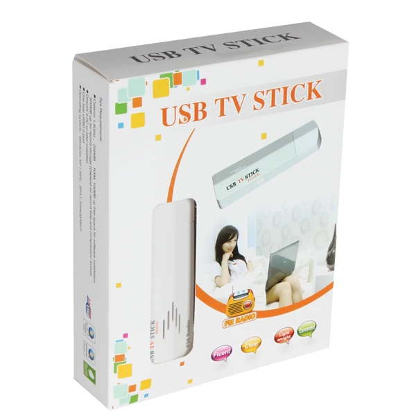 DigiYes прочный цифровой USB 2 0 аналоговый сигнал ТВ палка коробка по всему миру