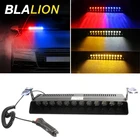 Аварийная мигалка для автомобиля, грузовика, 12 В, стробоскоп для лобового стекла, предупреждающая лампа, дневная и беговая мигающая лампа, стробоскоп желтого и красного цветов, 12 светодиодов