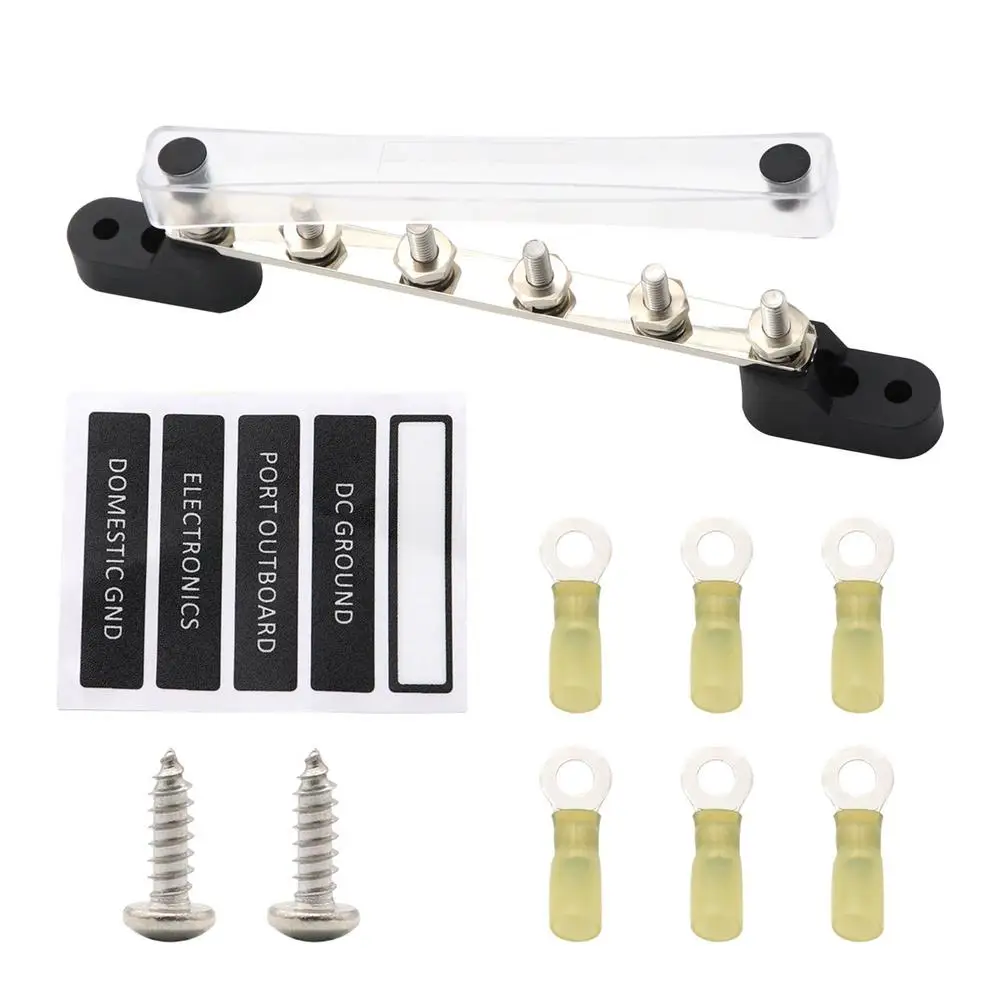 Шина прочная M6 100A прямая линия Одиночная шина из нержавеющей стали долговечная