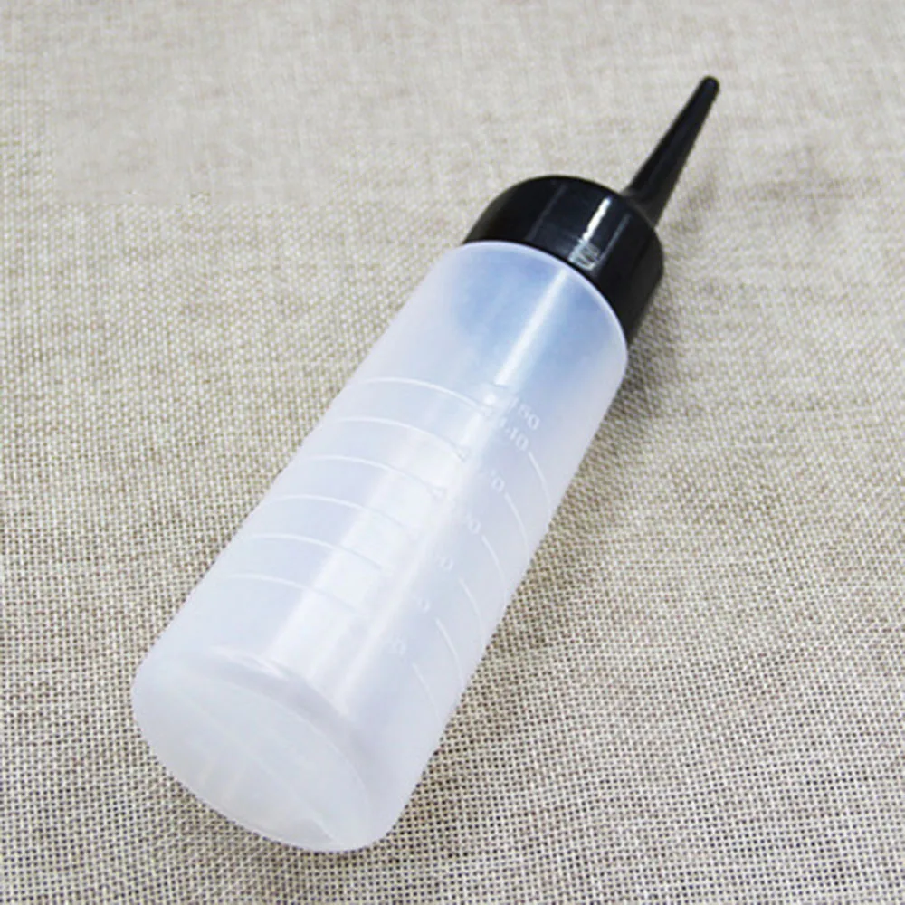 Пластиковая бутылка-аппликатор для окрашивания волос 150/250 мл  Красота и