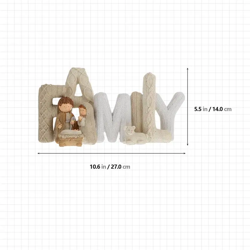 

1 Pc Decorative Alphabet Decoration Photo Prop European Style Letter Ornament