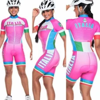 2022 dunas womens clothes cycling triathlon skinsuit sets maillot ropa ciclismo mtb bicycle jumpsuit kits gel pink pad summer
