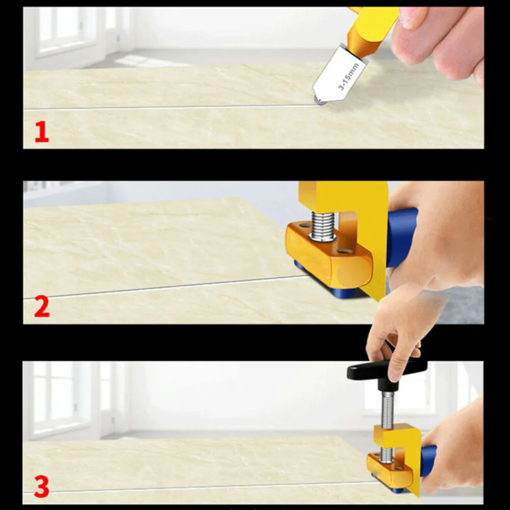 Ручной нож для рассекателя кирпича ручной выключатель стеклянной плитки быстрый