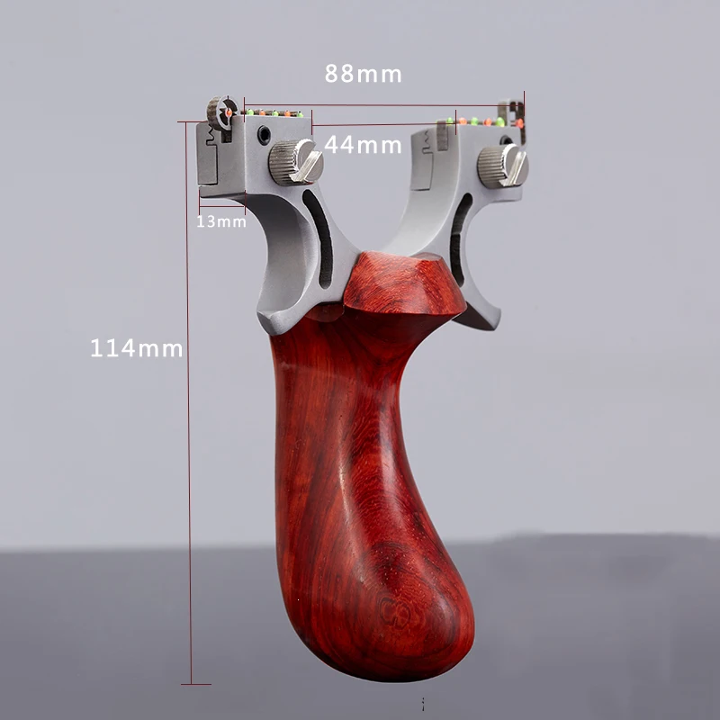 Рогатка для охоты из нержавеющей стали с плоской резиновой лентой|Лук и стрела| |