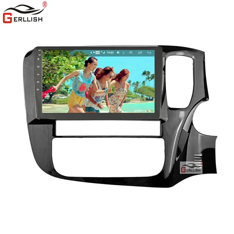 Car DVD GPS Navigation System Stereo Player for Mitsubishi Outlander 2014-2017 android 8.1 Driving right | Автомобили и мотоциклы