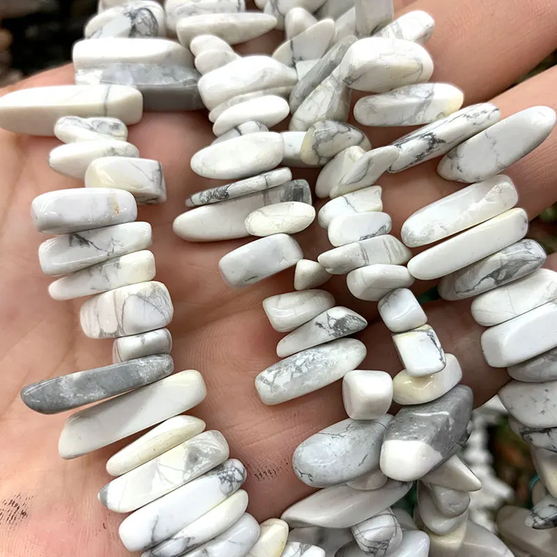 import howlite AAA розовый кварц Агаты азурлиты 12-20 мм полосы каменные бусы «сделай сам» для изготовления украшений ожерелья Браслет материал - Цвет: import howlite