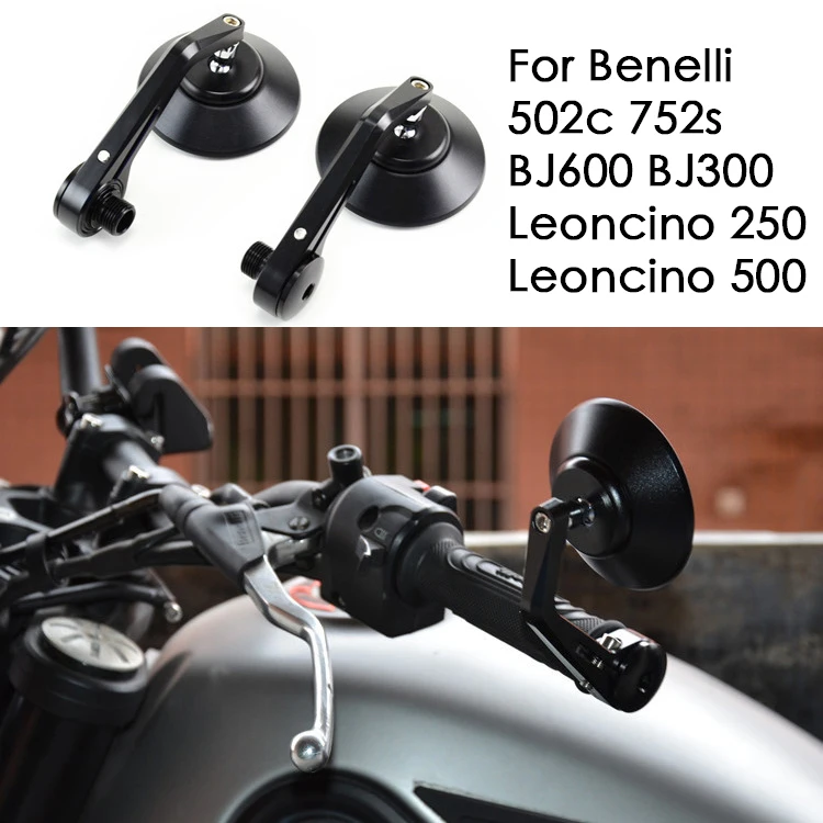 Motorcycle Rearview Mirror Retroreflector for Benelli 502c 752s BJ600 BJ300 Leoncino 250 Leoncino500 | Side Mirrors & Accessories