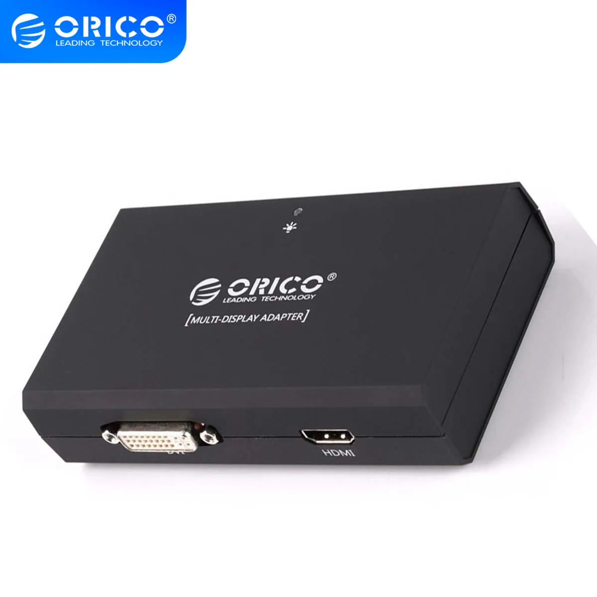 Внешний конвертер монитора ORICO с USB 3 0 на DVI/HDMI контроллер разъемом 5 Гбит/с черный