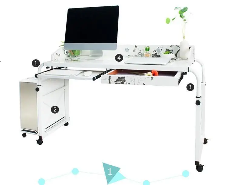 Bureau Meuble поднос кровать плианте стоящий офис Tavolo scrivana Schreibtisch регулируемый стол для учебы компьютерный стол