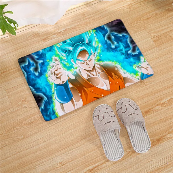 15 Мультфильм Dragon Ball Dragon Legend Super Saiyan домашний коврик дверной коврик кухонный коврик для кухни Придверный коврик для улицы - Цвет: 15