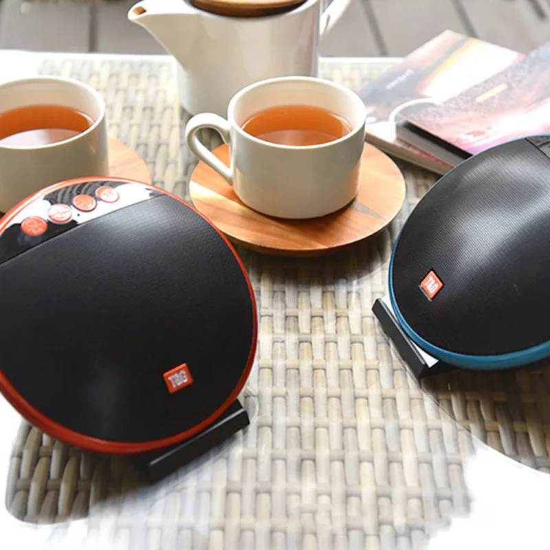 Портативный интеллектуальный беспроводной Bluetooth динамик стерео басовый эффект