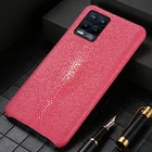 Чехол для телефона из натуральной кожи Stingray для Realme 8 Pro GT Neo 2 6 X7 7 Q3 Pro C3 Narzo 30 чехол для OPPO Reno 6 5 7 Find X2 X3 Pro